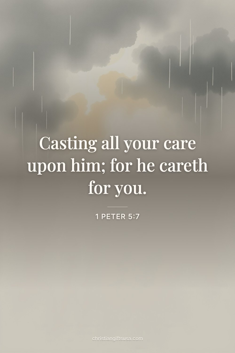 1 Peter 5:7 wallpaper