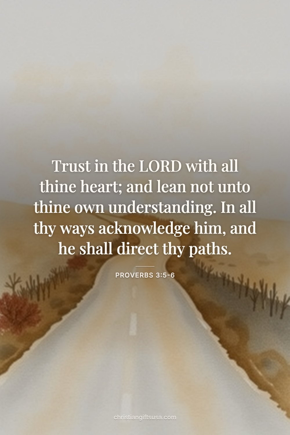 Proverbs 3:5-6 wallpaper
